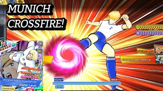 RANKED WITH DUO SDF MUNICH CROSSFIRE POWER CAPTAIN TSUBASA DREAM TEAM LEVIN NAPOLEON SDF [upl. by Adaha]