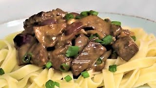 Classic Beef Stroganoff [upl. by Skipper]