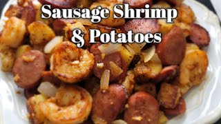 Sausage Shrimp amp potatoes [upl. by Sremmus]