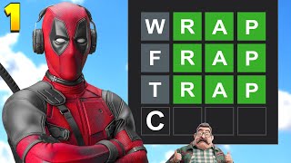 Deadpool Plays WORDLE 1 [upl. by Asa435]