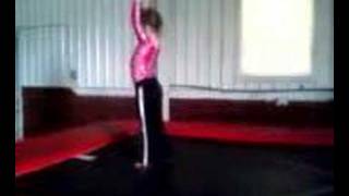 3 year old gymnast  back handsprings [upl. by Tutankhamen]