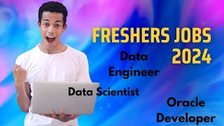 Freshers Jobs for Data Scientist Data Engineer React JS Developer Oracle Developer [upl. by Oliviero]