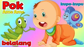 Pok Ame Ame Belalang Kupu Kupu  Lagu Anak Indonesia Balita [upl. by Celestine]