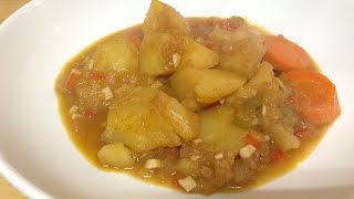 Recetas de cocina de Patatas estofadas [upl. by Aleedis693]