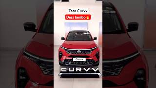 Tata Curvv Facelift 2024 amazing Coupe SUV shorts carzen [upl. by Odnesor]