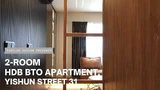 2room HDB BTO Apartment Renovation Yishun Street 31 [upl. by Batsheva]