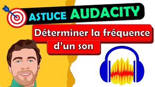 Déterminer la fréquence dun son avec audacity  TP ECE [upl. by Ahtreb214]