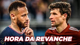 VEJA OS CONFRONTOS DAS OITAVAS DE FINAL DA LIGA DOS CAMPEÕES a revanche do PSG contra o Bayern [upl. by Niran]