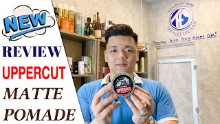 REVIEW Uppercut Deluxe Matte Pomade  NGON BỔ RẺ cho tóc người Việt [upl. by Benson924]