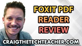 Foxit PDF Reader Review [upl. by Judye]