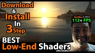 Best LowEnd PC Shaders for Minecraft 1171Optifine FPS112  Hindi [upl. by Anatniuq]