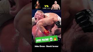 John Cena vs Brock Lesnar 2014  WWE Phonk Edit 💀 wwe skull phonk johncena [upl. by Yrdua789]