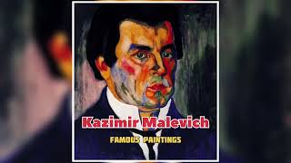 Kazimir Malevich Famous Painting  Russian Art [upl. by Atsyrt]