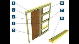 Раздвижные межкомнатные двери Правильный монтаж и установка [upl. by Hsetirp]