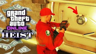 GTA V Online O GOLPE FINAL no CASINO INCRÍVEL  DLC Heists Casino [upl. by Suaeddaht]