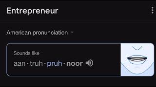 How to pronounce  Entrepreneur pronunciation pronunciationguru entrepreneur business [upl. by Naerda]