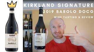 2019 Kirkland Signature Barolo Wine Review  The King of Costco Wine [upl. by Biegel]