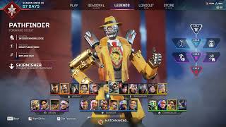 wraith HeirloomWraith Prestige skin1202 level acc4x animated masterloadout skins video [upl. by Mitchell]