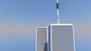 World Trade Center Minecraft 11 Twin Towers [upl. by Ahseinet]