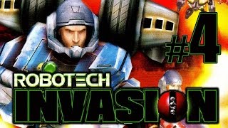 Robotech Invasion gameplay walkthrough Part 4 PS2 XBOX [upl. by Lanie]