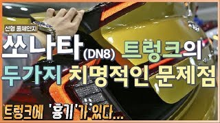 소나타 신형 8세대 트렁크에서 발견한 두가지 치명적인 문제점 [upl. by Neeron]