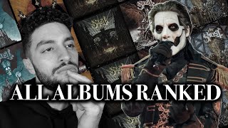 Ranking Every GHOST Album Worst to Best 2024 [upl. by Amahcen]