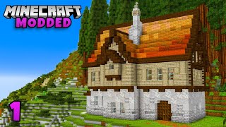 Starting A New Adventure in Modded Minecraft Episode 1 [upl. by Bate]