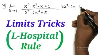 LHospital Rule  Limits Tricks  MHCET  Mathematics  How to solve in Minimum Time [upl. by Lyrpa]