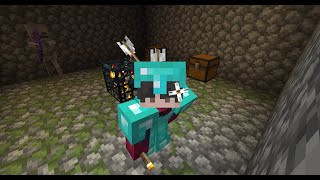 MINECRAFT VANILLA 68 SPAWNER DE ESQUELETOS [upl. by Rehm]