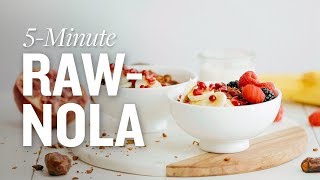 5Minute RawNola  Minimalist Baker Recipes [upl. by Barn]