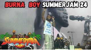 Burna Boy  Live performance  Summerjam festival 2024 [upl. by Koressa]