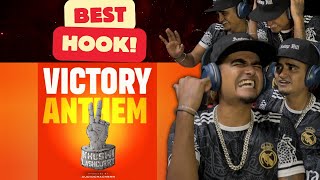 VICTORY ANTHEM Khushi× ‪lashcurry‬ prodby ‪AudiocrackerrBeatz1‬ Official Audio  REACTION [upl. by Jaime]