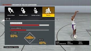 COMO CREAR UN TIRO EN SUSPENSION Y CUSTOMISAR CON EFECTOS Y SONIDO l NBA 2K22 [upl. by Deutsch812]