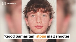 Officials praise Good Samaritan for stopping mall shooter [upl. by Terr]