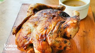 Filipinostyle ROASTED CHICKEN  Air fryer LECHON MANOK [upl. by Adnamahs547]