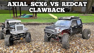 Axial Scx6 VS Redcat Clawback Battle of the Beast [upl. by Ynnoj925]