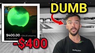 I got SCAMMED buying THIS Bowling Ball on eBay [upl. by Winnick]