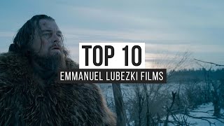 Top 10 Emmanuel Lubezki Films [upl. by Sophie]