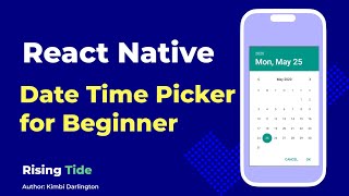 Date Time Picker with React Native [upl. by Anjanette]