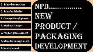 NPD  New Product  Packaging Development [upl. by Aenea]