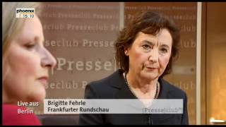 Was wir vom Bundespräsidenten erwarten können  Presseclub vom 18032012 [upl. by Leirda]