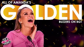 EVERY Amanda Holden GOLDEN BUZZER on BGT from 2014  2023 [upl. by Erik]