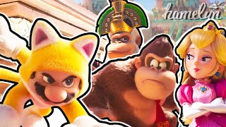 Mario Bros amp Peaches amp Donkey Kong amp Cranky Kong  Coffin Dance Meme Song COVER [upl. by Drawd]