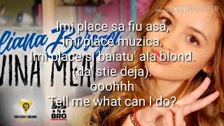 Iuliana Beregoi  VINA MEA lyrics [upl. by Shelburne1]