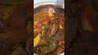 Sim aloo diye tangra macher jhol food macherjhol cooking [upl. by Llerot]