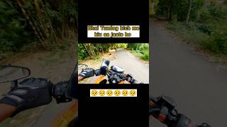 Almost crash 😨 Cute puppy rider motovlog automobile viral trending [upl. by Sparky]