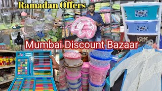 Ramadan Offers  Mumbai Discount Bazaar  सबसे सस्ता सामान  Jogeshwari West Mumbai [upl. by Sillsby]