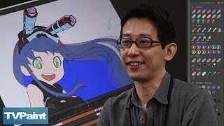 We met animator Takafumi Hori at Trigger studio  TVPaint interview [upl. by Leahci]