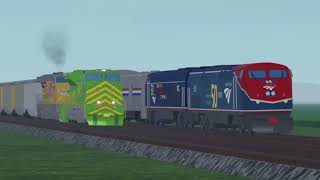 ULTIMATE Roblox Trains 🚂 Train VS Car RoScale Railfanning Strasburg CSX Thomas amp Friends Crashes🌟 [upl. by Murrah]