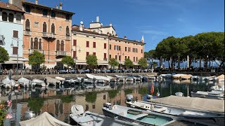 Desenzano del Garda Italy Walking Tour  Scenic Views of a Lake Garda [upl. by Kyrstin]